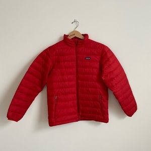 Patagonia red Puffer Jacket
